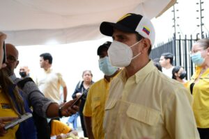 Henrique Capriles: “Si está con el discurso del interinato y esas cosas, usted se quedó en el pasado”