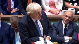 La despedida de Boris Johnson ante los diputados: "Hasta la vista, baby"