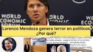 Lorenzo Mendoza genera terror en políticos Por Angel Monagas