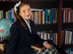 Michelle Arellano, la niña que irá a la universidad
