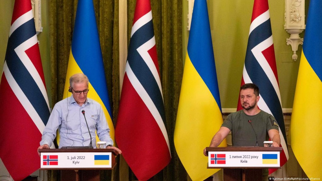 Noruega donará 1.000 millones de dólares a Ucrania