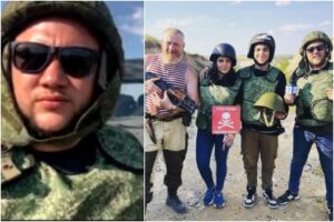 Pedro Carvajalino se fue de paseo a la “república separatista” de Donetsk para “una cobertura especial” a favor de Rusia (+Fotos y videos)
