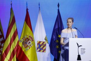 Primeras palabras en catalán de la princesa Leonor en los Premios Princesa de Girona