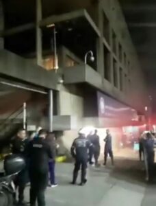 Reportan incendio en la sede del Banco central de Venezuela