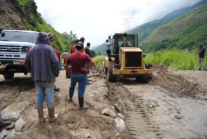 Trujillo y Mérida incomunicados tras derrumbes por las lluvias