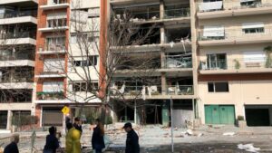 Uruguay: Ocho heridos tras explosión en edificio de barrio residencial de Montevideo