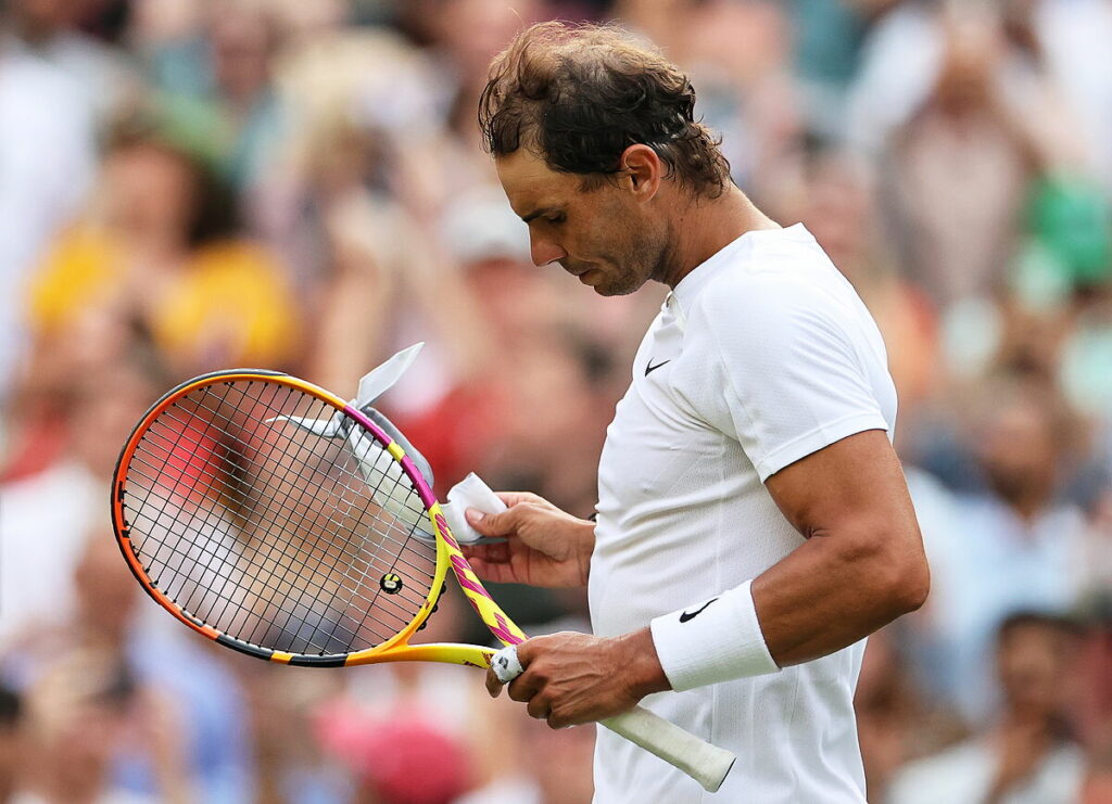 Wimbledon: Rafa Nadal deja en el aire si jugar la semifinal: "No es fcil retirarse de la pista central de Wimbledon"