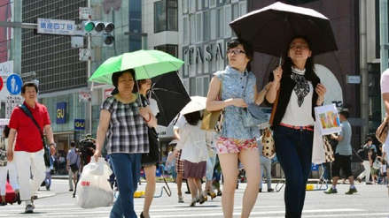 ¡FUERTE! Ola de calor en Japón lleva a 15.000 personas al hospital en una semana