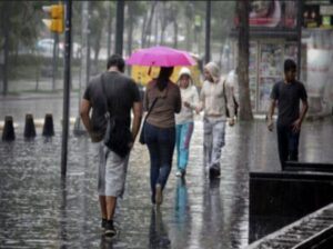 #3Ago Inameh pronostica lluvias y actividad eléctrica en gran parte del país