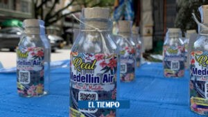 Aire embotellado en Medellín causa furor en redes sociales - Medellín - Colombia