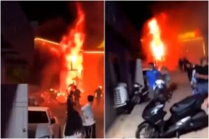 Al menos 13 personas fallecieron durante un incendio en una discoteca de Tailandia (+Video sensible)