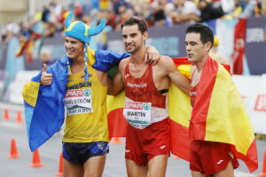 Álvaro Martín y Diego García Carrera lo vuelven a hacer: oro y bronce en los 20 kilómetros marcha