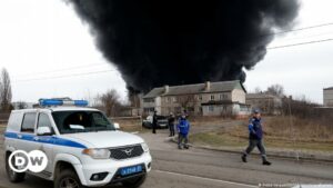 Arde depósito de municiones ruso cerca de frontera ucraniana | El Mundo | DW