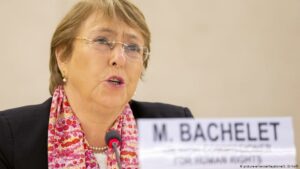 Bachelet se despide de la ONU pidiendo esfuerzos para evitar fractura global