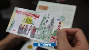 Bucaramanga conmemora sus 400 años con un billete con diseño especial - Santander - Colombia