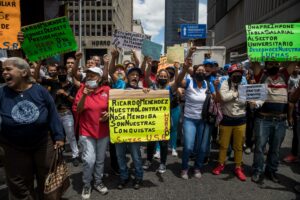 Casi un centenar de protestas se registran en Venezuela en lo que va de agosto