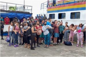 Denuncian que funcionarios de Nicaragua cobran $150 a los venezolanos que deseen ingresar al país (+Video)