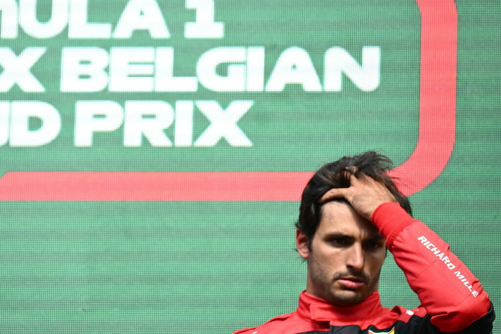 F1: La frustracin de Carlos Sainz al ver la batalla perdida