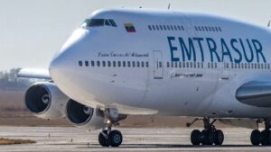 Fiscal argentina avala incautación de la aeronave de Emtrasur detenida en Ezeiza