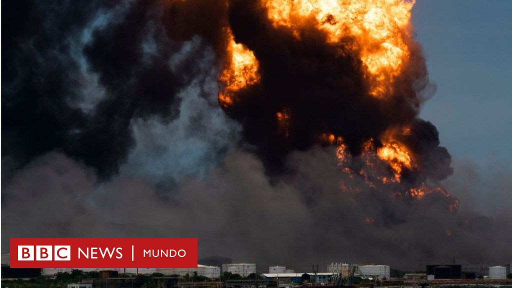 Incendio en Matanzas: por qué no han logrado controlar en 3 días el gigantesco fuego en un depósito de combustible en Cuba y otras claves sobre el desastre