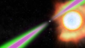 La estrella de neutrones más masiva detectada hasta la fecha