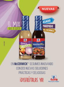 McCormick ofrece dos nuevas combinaciones de sabor para el mercado venezolano