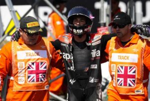MotoGP: Aleix Espargar sufri una fractura de taln en su cada de Silverstone