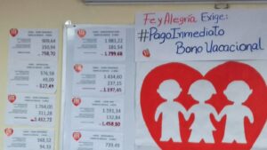 Pago completo del bono vacacional: la exigencia de los docentes y obreros de Fe y Alegría - El Diario