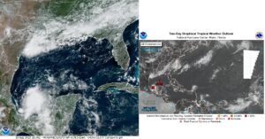 Potencial tormenta, cuarta de la temporada, se espera en el Golfo de México