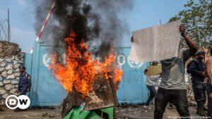 Protestas contra misión de ONU en República del Congo dejan unos 33 muertos | El Mundo | DW
