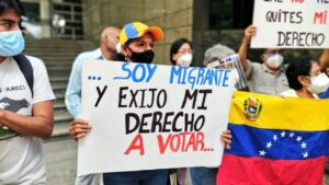 Rector del CNE Enrique Márquez formaliza solicitud para debatir reglamento que regirá el voto en el exterior