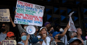 Salarios justos y pago de bono vacacional completo las exigencias de los empleados públicos venezolanos