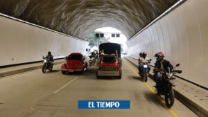 Se dio paso por el segundo túnel de Occidente de Medellín - Medellín - Colombia