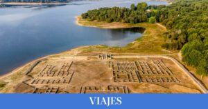 Un campamento romano emerge al completo por la sequía en Galicia