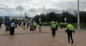 policía mató ladrón en la Autopista Norte