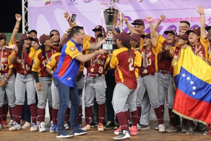 ▷ Venezuela logró campeonato de Premudial Femenino de Béisbol #21Ago