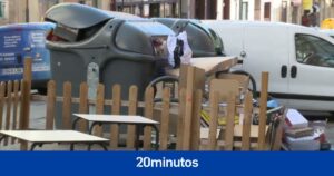 2.001 euros de multa por dejar un cartón fuera del contenedor de reciclaje en Madrid