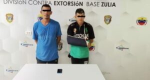 Capturan a dos integrantes integrantes de banda de extorsionadores en La Cañada