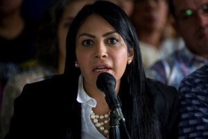 Delsa Solórzano pide que los migrantes venezolanos participen en las primarias