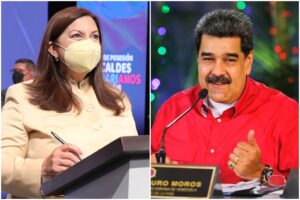El jalón de orejas que Maduro le dio a Carmen Meléndez en plena transmisión en vivo por el abandono de zonas en Caracas (+Video)