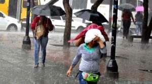 Inameh prevé continúen las precipitaciones por las próximas 24 horas