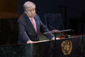 Jefe de la ONU alertó de un “gran peligro” para el mundo
