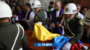 Policías asesinados en Huila: así fue la ceremonia de despedida - Otras Ciudades - Colombia