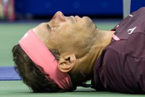 US Open: El tremendo susto de Rafa Nadal ante Fognini: "Pens que me haba roto la nariz"