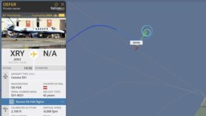 Un jet privado español se estrella en el Báltico tras un vuelo errático por Europa