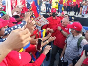 Diosdado Cabello juramentó las bases del PSUV en el Zulia