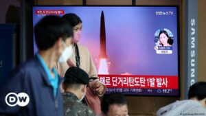 EE.UU. condena ″peligroso y temerario″ lanzamiento del misil norcoreano | El Mundo | DW