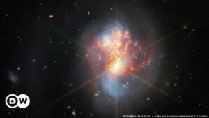 El James Webb enseña un par de galaxias entrelazadas que interactúan | Ciencia y Ecología | DW