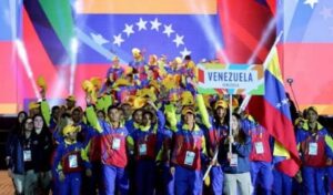 delegación en los Juegos Suramericanos