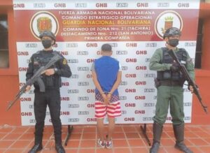 GNB captura en la frontera a integrante del Tren de Aragua
